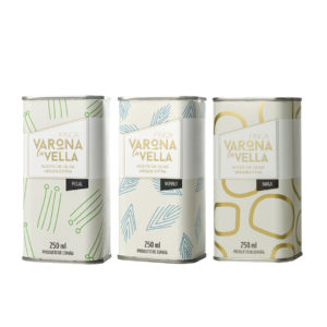 PACK MONOVARIETALES LATA. Aceite de oliva virgen extra Finca Varona La Vella