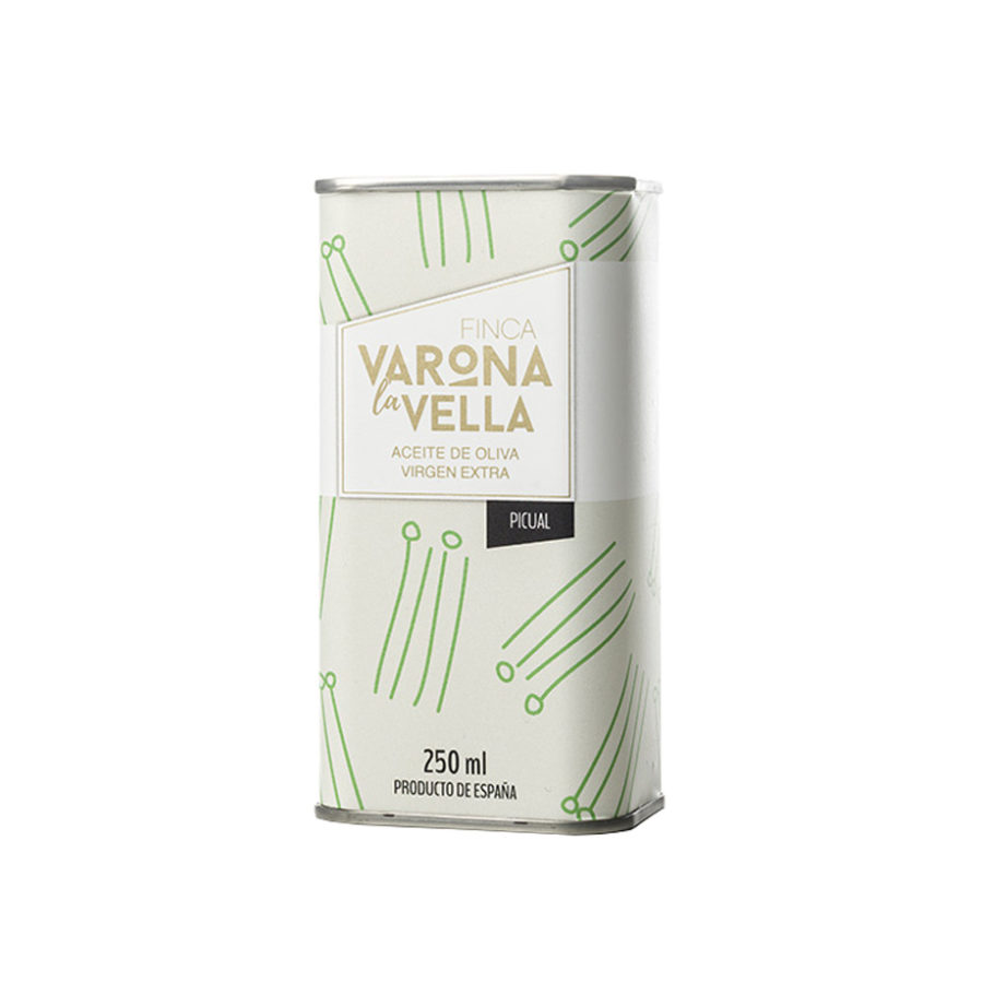 lata picual aceite de oliva virgen extra varona la vella